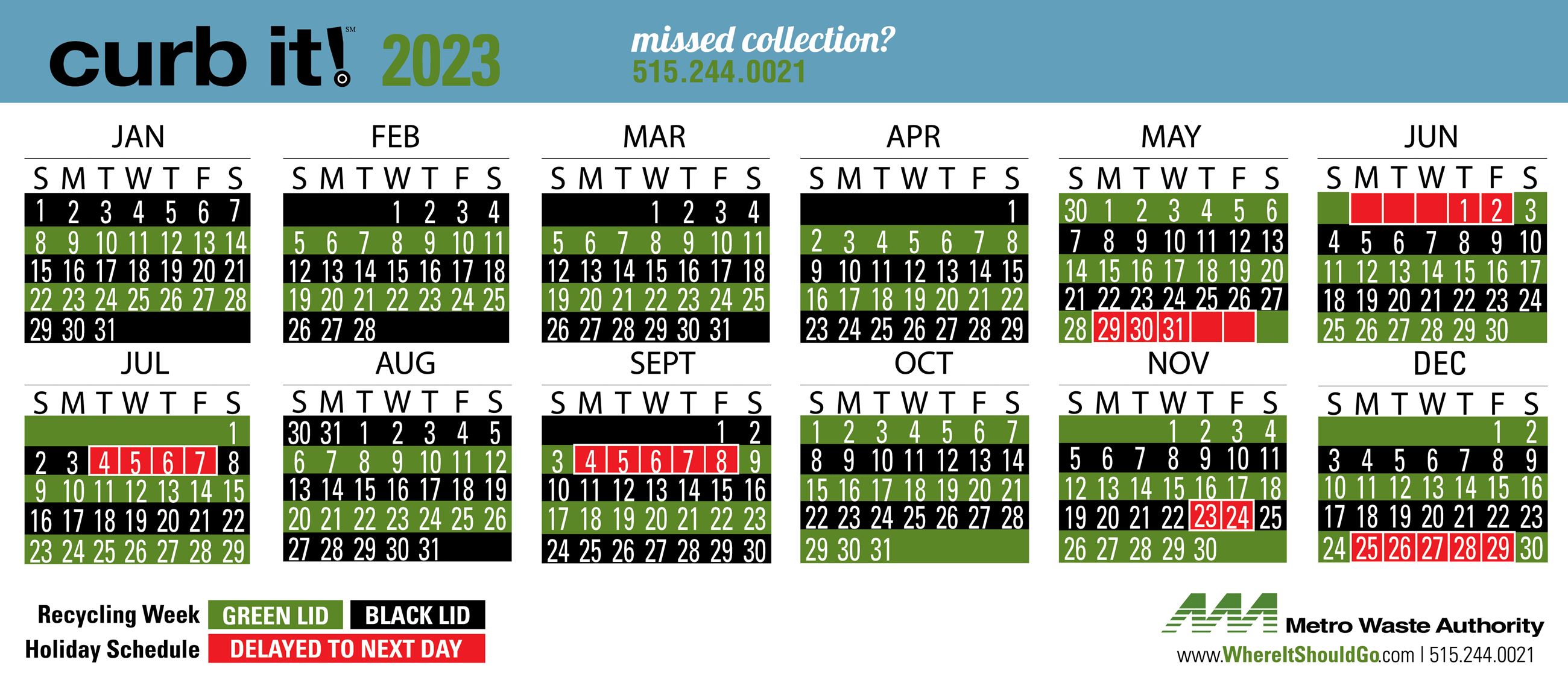 2023 CalendarMagnet
