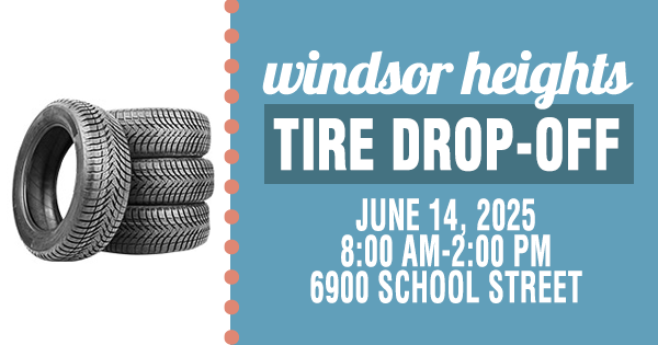 2025 Scrap Tire Drop-Off_Social Image Windsor Heights